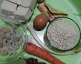 Foto langkah ke 1 dari resep Nugget Tahu Udang Oatmeal.