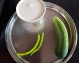 A picture of step 1 of Cucumber Raita.