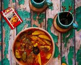 A picture of step 7 of Niramish Macher Jhol.