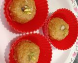 A picture of step 6 of Motichoor Laddu.