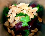 Foto del paso 1 de la receta: Hummus de remolacha y almendras con cilantro y lima