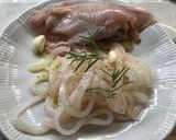 Foto del passaggio 3 della ricetta Gazpacho di arance e lime piccante con calamari