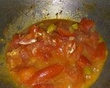 A picture of step 5 of Tomato green chilli veg.