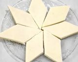 A picture of step 2 of Kaju katli.
