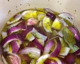 A picture of step 3 of Marinated bonito.