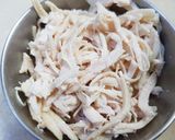 รูปขั้นตอนการทำที่ 1 ของ ยำเบบี้บล็อคโครี่อกไก่