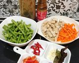 Foto langkah ke 1 dari resep Tumis Kacang Panjang Tempe Wortel.
