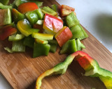 Foto del paso 2 de la receta: Pasta casi alla Norma, vegetariana y pasta con carne para peques