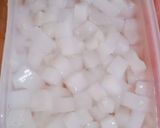 Foto langkah ke 1 dari resep Es Jelly Susu Nata de Coco.