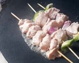 A picture of step 4 of Shashlik sticks🍢.