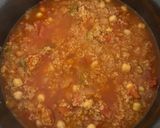A picture of step 3 of Bulgur with Tomato’s 🍅.