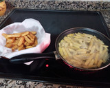 Foto del paso 1 de la receta: Patatas con bacon y queso
