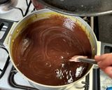 Foto del paso 3 de la receta: Ganache de choco amargo y dulce de leche🥰