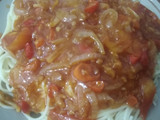 Spaghetti bolognese super pedas