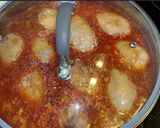 Foto del paso 6 de la receta Muslos de pollo a la vizcaína con nueces