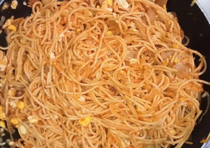 Langkah-langkah untuk membuat Resep Spaghetti arrabiata rumahan