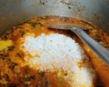 A picture of step 7 of Seeraga sambha mutton briyani.