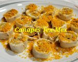 Foto del paso 9 de la receta: Canapés con aguacate y lluvia de nachos