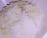A picture of step 1 of Potato noodles finger.