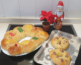 Foto del paso 6 de la receta: Roscón de reyes relleno de crema pastelera o nata montada