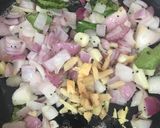 A picture of step 4 of Mushroom curry.