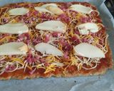 Foto del paso 5 de la receta: Pizza con base de pollo