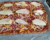 Foto del paso 5 de la receta: Pizza con base de pollo