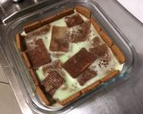 Une image de l'étape 5 de Entremets pistache miel speculoos.