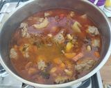 2034. Gomba raguleves galuskával! recept fázis 6 fotója