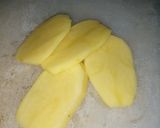 A picture of step 2 of Chichen, avocado sandwich.
