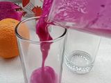 Orange Pitaya Yogurt Slushie