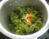 A picture of step 1 of Hara Bhara Kebab.