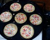 Foto langkah ke 3 dari resep Pancake Pelangi.