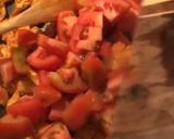 A picture of step 2 of Penne Rosa.