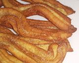 A picture of step 6 of Churros.