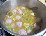 Foto del paso 6 de la receta: Albóndigas a la jardinera en vaporera