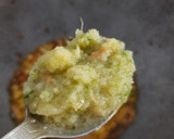 A picture of step 4 of Cabbage matar curry.