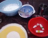 A picture of step 5 of Eid cake.