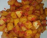 Foto langkah ke 5 dari resep Balado kentang pedes basah tanpa air.