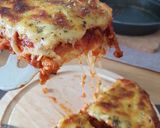 รูปขั้นตอนการทำที่ 3 ของ Salmon pizza keto