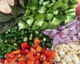 Foto langkah ke 1 dari resep Ati Ampela Masak Cabe Hijau.