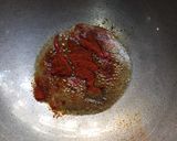 A picture of step 4 of Chole chana.