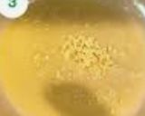 A picture of step 2 of Italian white sauce pasta.