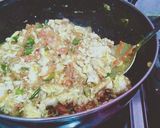 A picture of step 3 of Mutton Brain stew.