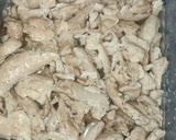 A picture of step 1 of Mashed Potatoes served with Sossi soya Chunks.
