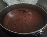 Foto del paso 1 de la receta: Tarta de chocolate rellena de frambuesa y mousse de vainilla 🥧