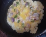 A picture of step 4 of Desi omelette.
