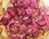 Foto del paso 4 de la receta: Corazón de vaca con puré de papa