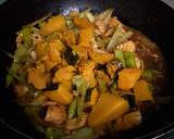 ผัดฟักทองพริกหยวก วิธีทำสูตร 4 รูป