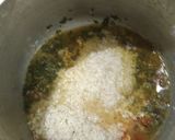 A picture of step 5 of Methi ka pulao.